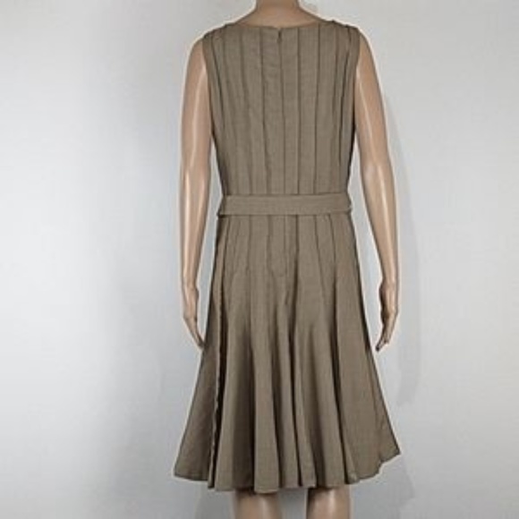 Calvin Klein | Sleeveless Khaki Dress Fit … - Picture 3 of 8
